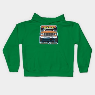 Dentside 4x4 Monster Truck Kids Hoodie